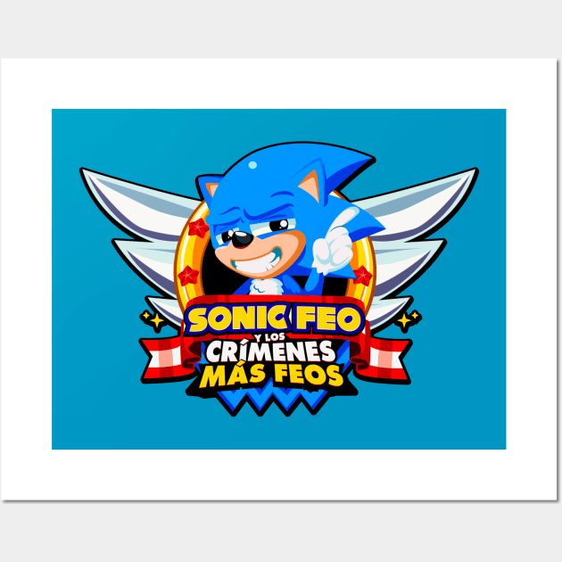 Ugly Sanic Wall Art by lolo_aburto